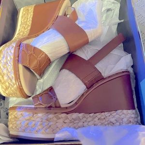 Louise et Cie Rhory size 7.5M Toasted/Almond